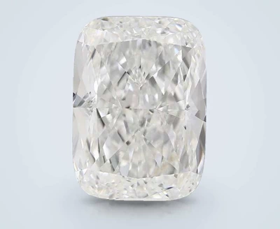 20.06ct F VVS2 Rare Carat Ideal Cut Cushion Lab Grown Diamond
