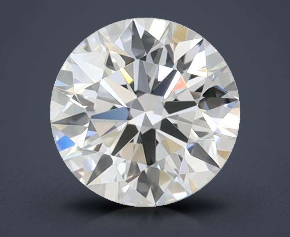 0.61ct D FL Rare Carat Ideal Cut Round Lab Grown Diamond