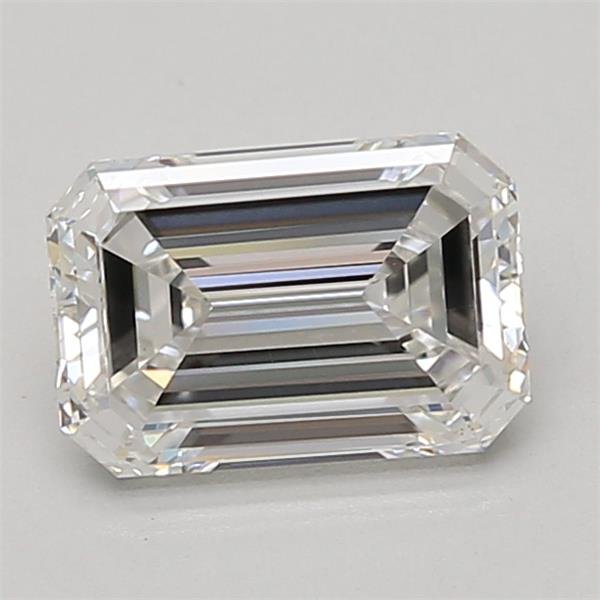 1.71ct E VS1 Rare Carat Ideal Cut Emerald Lab Grown Diamond
