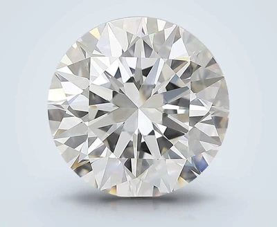 4.02ct H VVS2 Rare Carat Ideal Cut Round Diamond