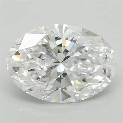 1.35ct D VS1 Rare Carat Ideal Cut Oval Lab Grown Diamond