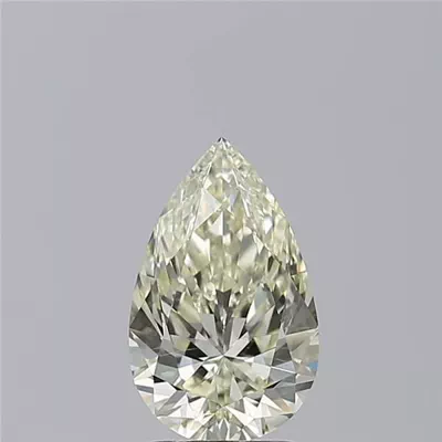2.13ct K VS2 Rare Carat Ideal Cut Pear Diamond