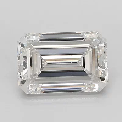 4.00ct F VS1 Rare Carat Ideal Cut Emerald Lab Grown Diamond