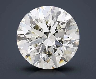 3.02ct J VS2 Very Good Cut Round Lab Grown Diamond