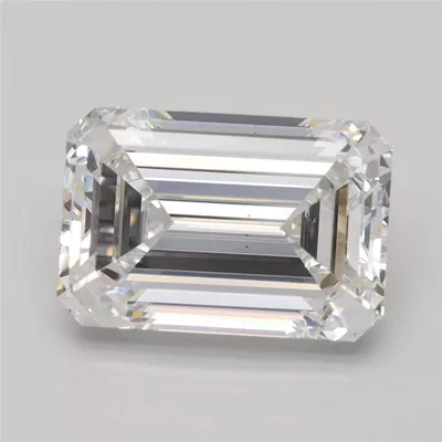 2.56ct D VS2 Rare Carat Ideal Cut Emerald Lab Grown Diamond