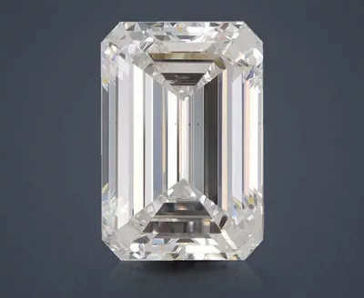 2.56ct D VS2 Rare Carat Ideal Cut Emerald Lab Grown Diamond