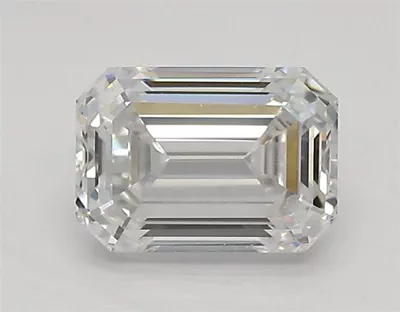1.14ct D VS2 Excellent Cut Emerald Lab Grown Diamond