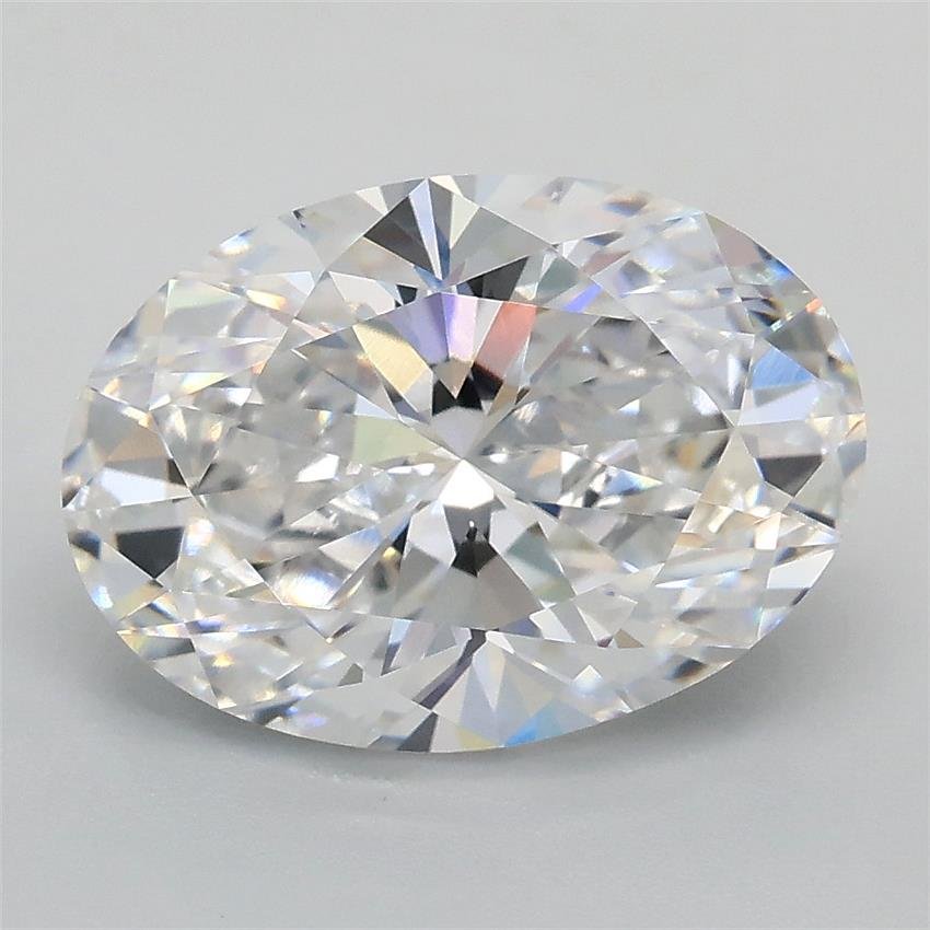 2.55ct D VVS2 Rare Carat Ideal Cut Oval Lab Grown Diamond