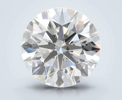 3.74ct D VVS2 Rare Carat Ideal Cut Round Lab Grown Diamond