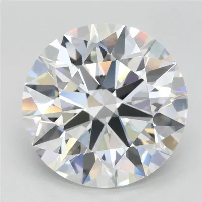 4.03ct D FL Rare Carat Ideal Cut Round Lab Grown Diamond