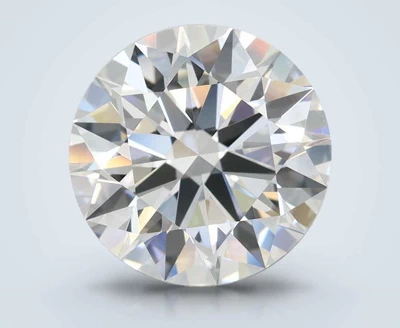 4.03ct D FL Rare Carat Ideal Cut Round Lab Grown Diamond