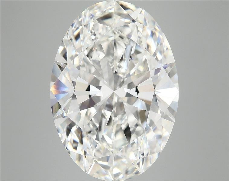 10.40ct F VVS2 Rare Carat Ideal Cut Oval Lab Grown Diamond