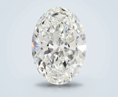 10.40ct F VVS2 Rare Carat Ideal Cut Oval Lab Grown Diamond