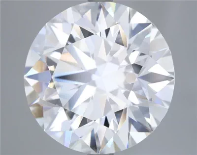 5.14ct F VS1 Rare Carat Ideal Cut Round Diamond
