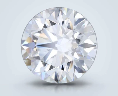 5.14ct F VS1 Rare Carat Ideal Cut Round Diamond
