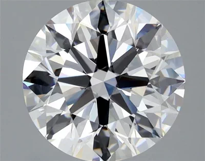 2.84ct F IF Rare Carat Ideal Cut Round Diamond