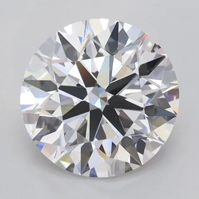 1.71ct D VVS2 Rare Carat Ideal Cut Round Lab Grown Diamond
