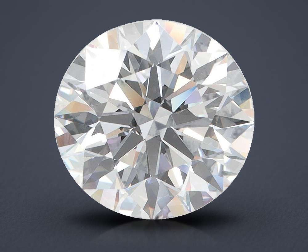 4.02ct D FL Rare Carat Ideal Cut Round Lab Grown Diamond