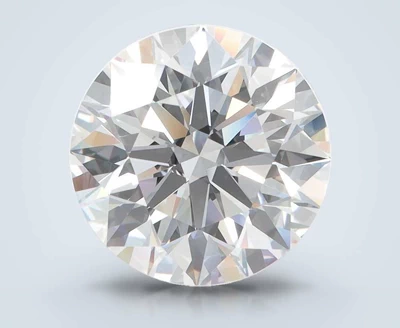 4.02ct D FL Rare Carat Ideal Cut Round Lab Grown Diamond