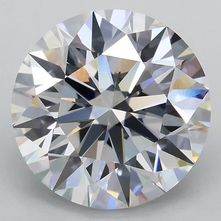 3.01ct E VS1 Excellent Cut Round Lab Grown Diamond