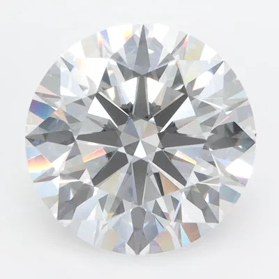 5.01ct D FL Rare Carat Ideal Cut Round Lab Grown Diamond