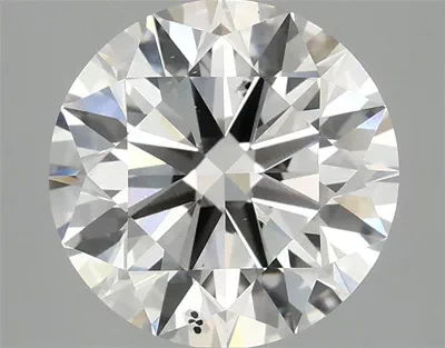 3.03ct F SI1 Rare Carat Ideal Cut Round Lab Grown Diamond
