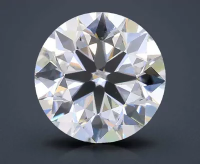 2.01ct D VS2 Excellent Cut Round Lab Grown Diamond