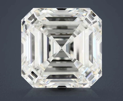 10.14ct E VVS2 Excellent Cut Asscher Lab Grown Diamond