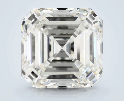 10.14ct E VVS2 Excellent Cut Asscher Lab Grown Diamond
