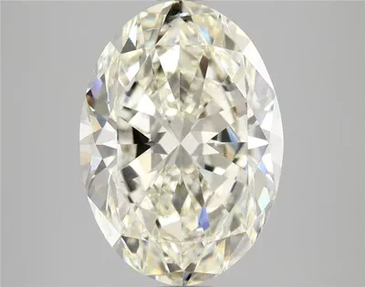 4.02ct J SI1 Very Good Cut Oval Diamond