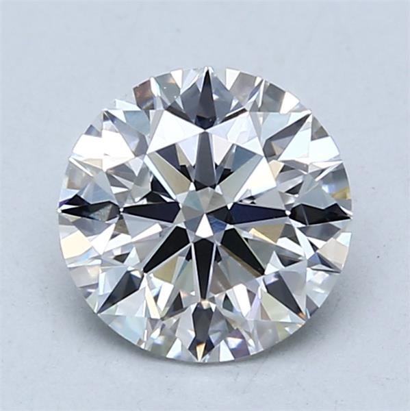 1.54ct D VVS2 Rare Carat Ideal Cut Round Lab Grown Diamond