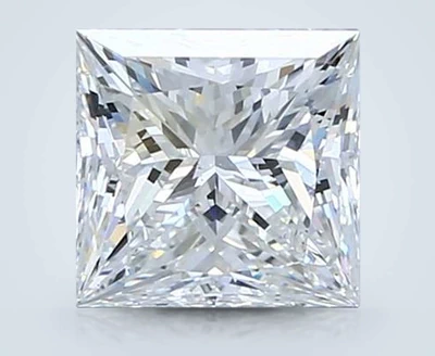 1.50ct H VS2 Rare Carat Ideal Cut Princess Diamond