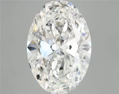 10.11ct F VVS2 Rare Carat Ideal Cut Oval Lab Grown Diamond
