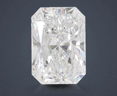 1.54ct D VVS2 Rare Carat Ideal Cut Radiant Lab Grown Diamond