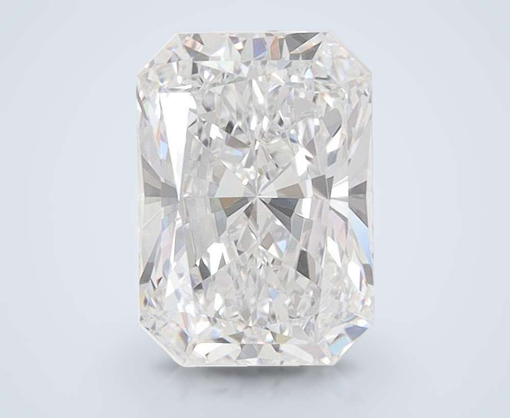 1.54ct D VVS2 Rare Carat Ideal Cut Radiant Lab Grown Diamond