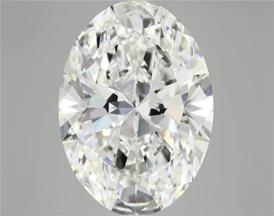 10.08ct F VVS2 Rare Carat Ideal Cut Oval Lab Grown Diamond