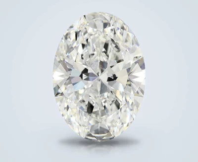 10.08ct F VVS2 Rare Carat Ideal Cut Oval Lab Grown Diamond