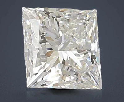 1.94ct F VS1 Rare Carat Ideal Cut Princess Lab Grown Diamond