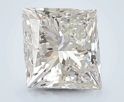 1.94ct F VS1 Rare Carat Ideal Cut Princess Lab Grown Diamond