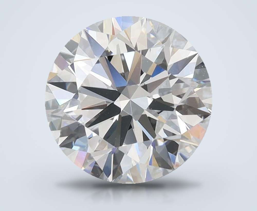 2.35ct D VVS1 Rare Carat Ideal Cut Round Lab Grown Diamond