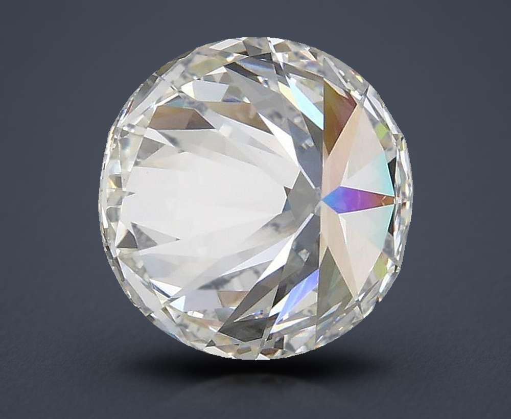 3.06ct H VS1 Excellent Cut Round Lab Grown Diamond