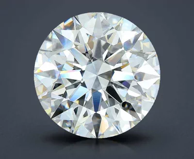 6.32ct I VVS2 Rare Carat Ideal Cut Round Diamond