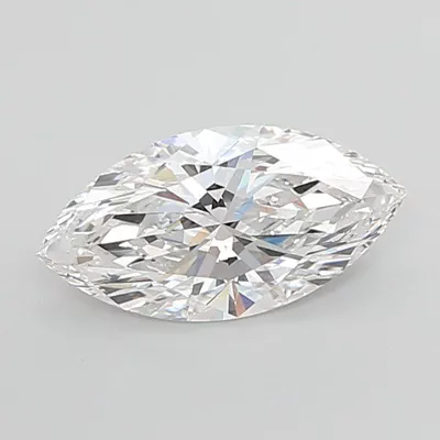 3.08ct E VVS2 Rare Carat Ideal Cut Marquise Lab Grown Diamond