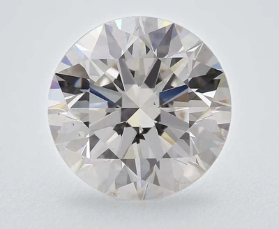 3.53ct G VS2 Rare Carat Ideal Cut Round Diamond