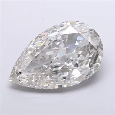 31.10ct H VS2 Very Good Cut Pear Lab Grown Diamond
