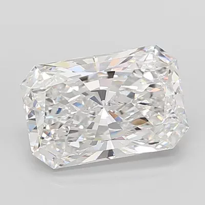 10.06ct E VVS2 Rare Carat Ideal Cut Radiant Lab Grown Diamond