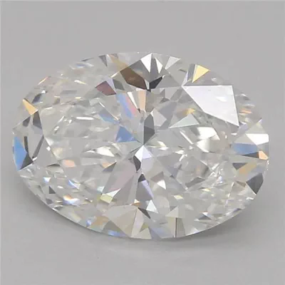 1.59ct D VS1 Rare Carat Ideal Cut Oval Lab Grown Diamond