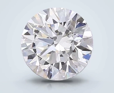 1.60ct F VS1 Rare Carat Ideal Cut Round Lab Grown Diamond