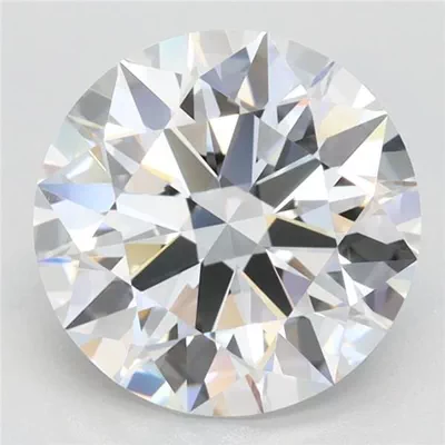 2.94ct D VVS1 Rare Carat Ideal Cut Round Lab Grown Diamond