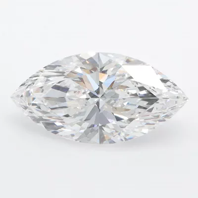 2.01ct D FL Rare Carat Ideal Cut Marquise Lab Grown Diamond